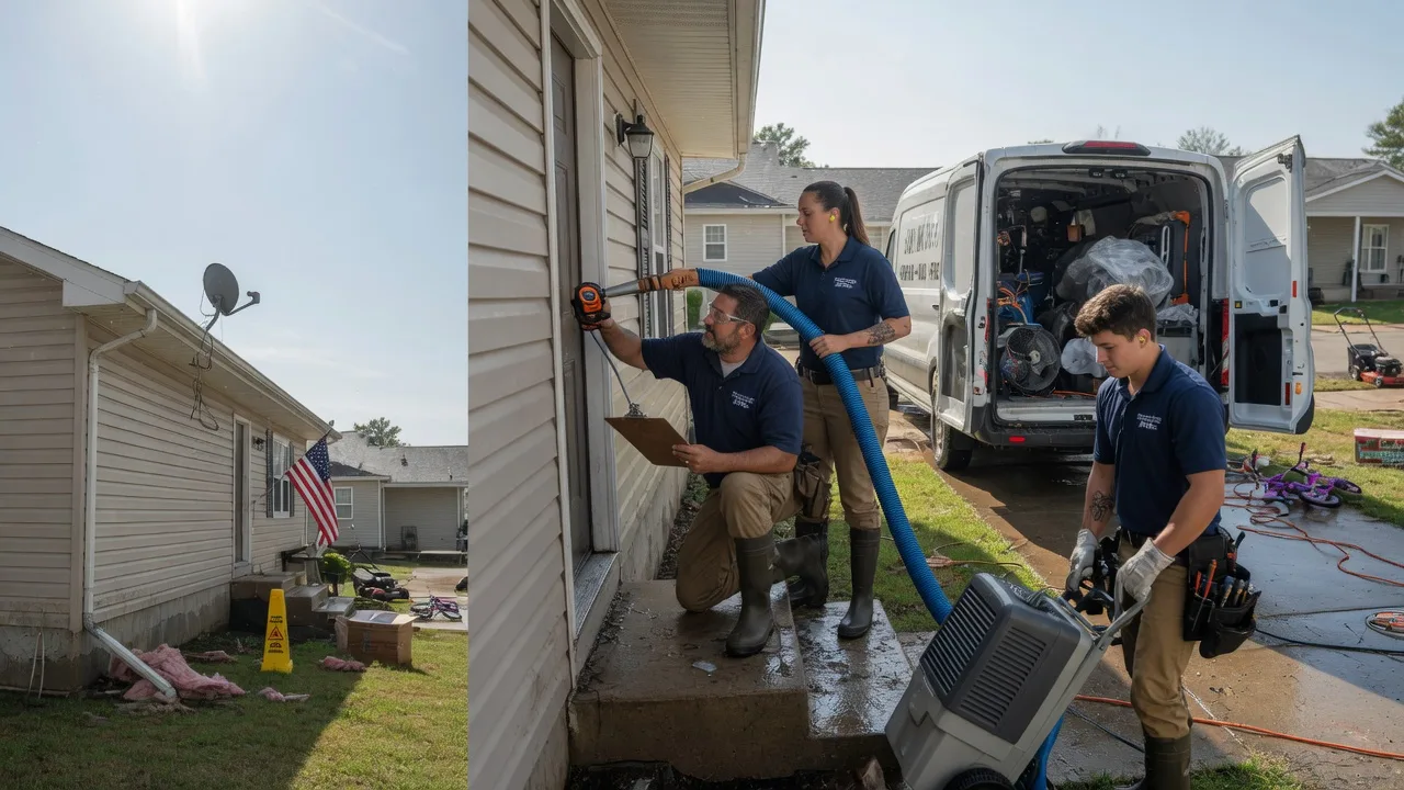Ceiling Water Damage Restoration in Shelby, MT near me